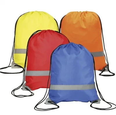 Bolsa de compras com cordão refletivo